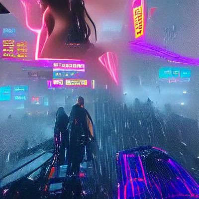 Cyberpunk Heaven: Neon Cityscape of the Future