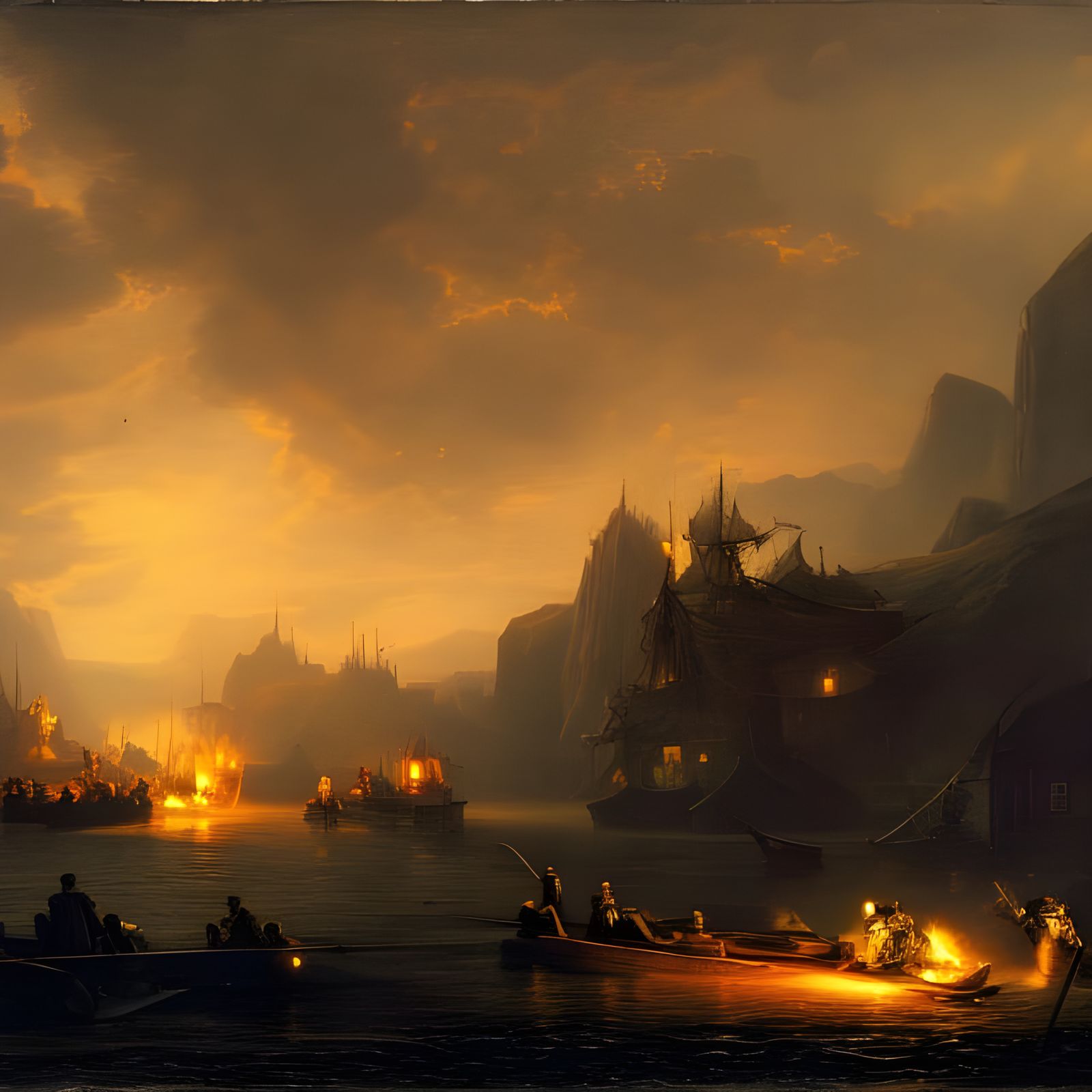 River city under siege