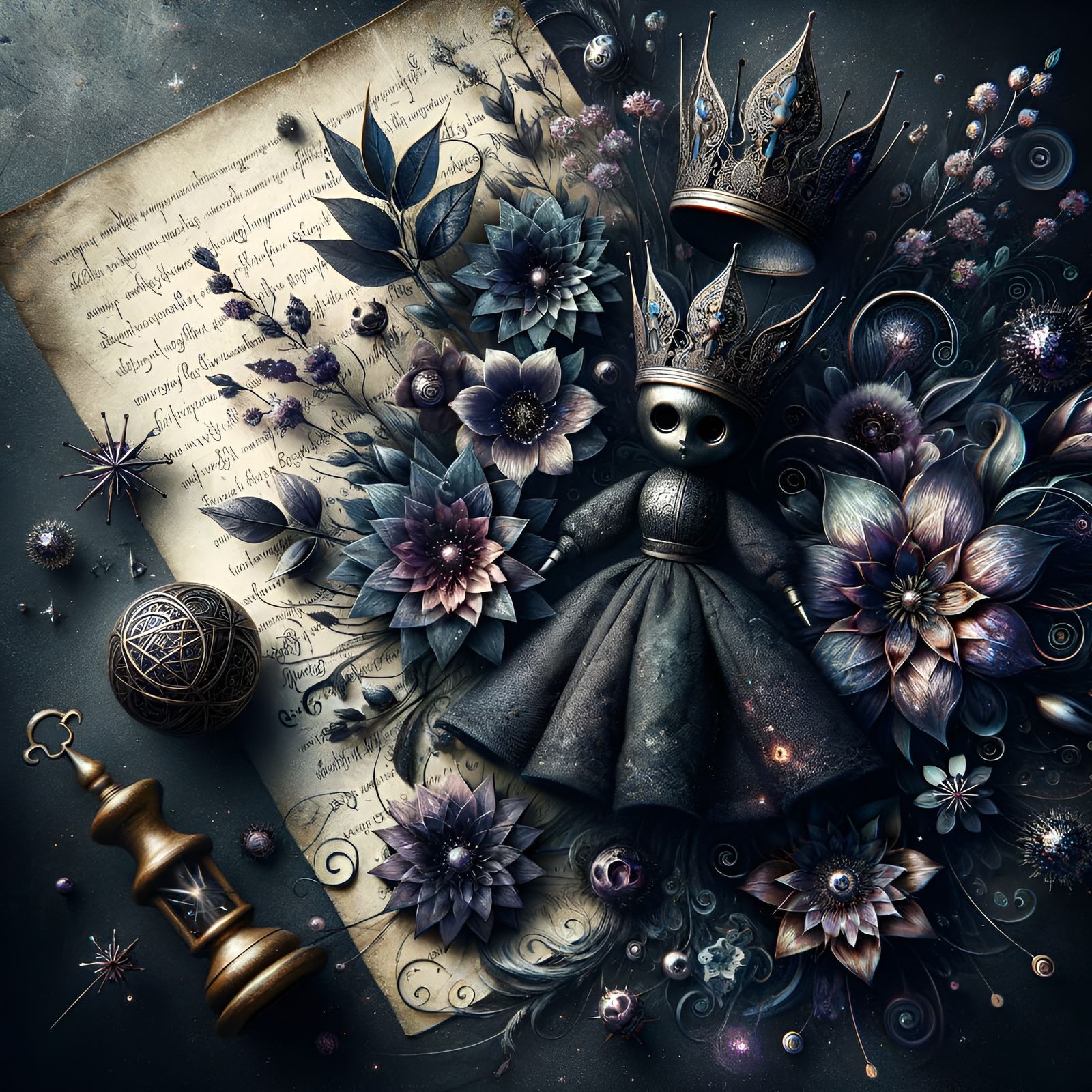 Iron Doll in Dreamlike Magical Realism