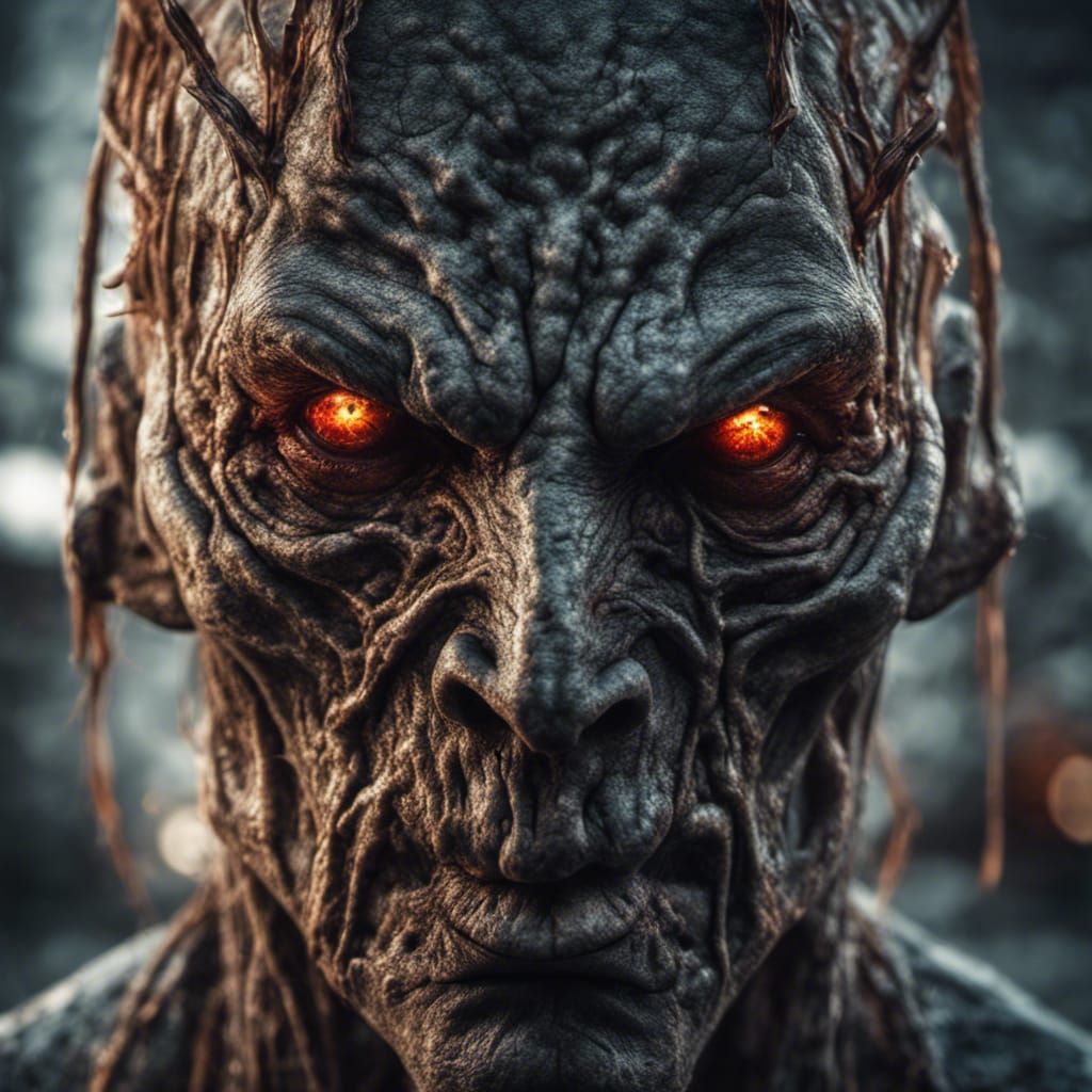 Hyperrealistic Mutant Creature in High Definition