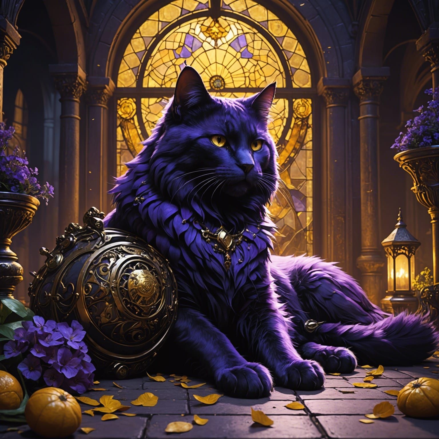 Catnap and Dogday: Dark Fantasy Concept Art
