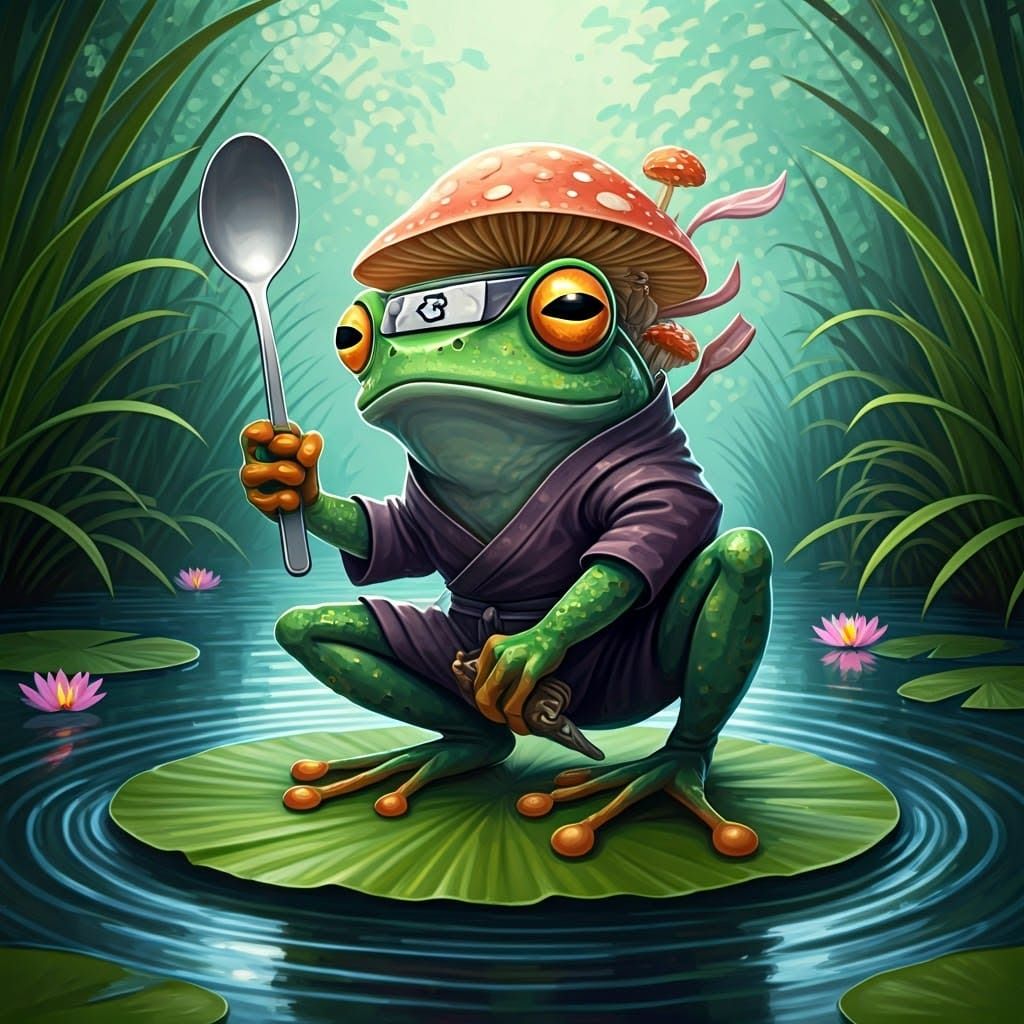 Ninja frog