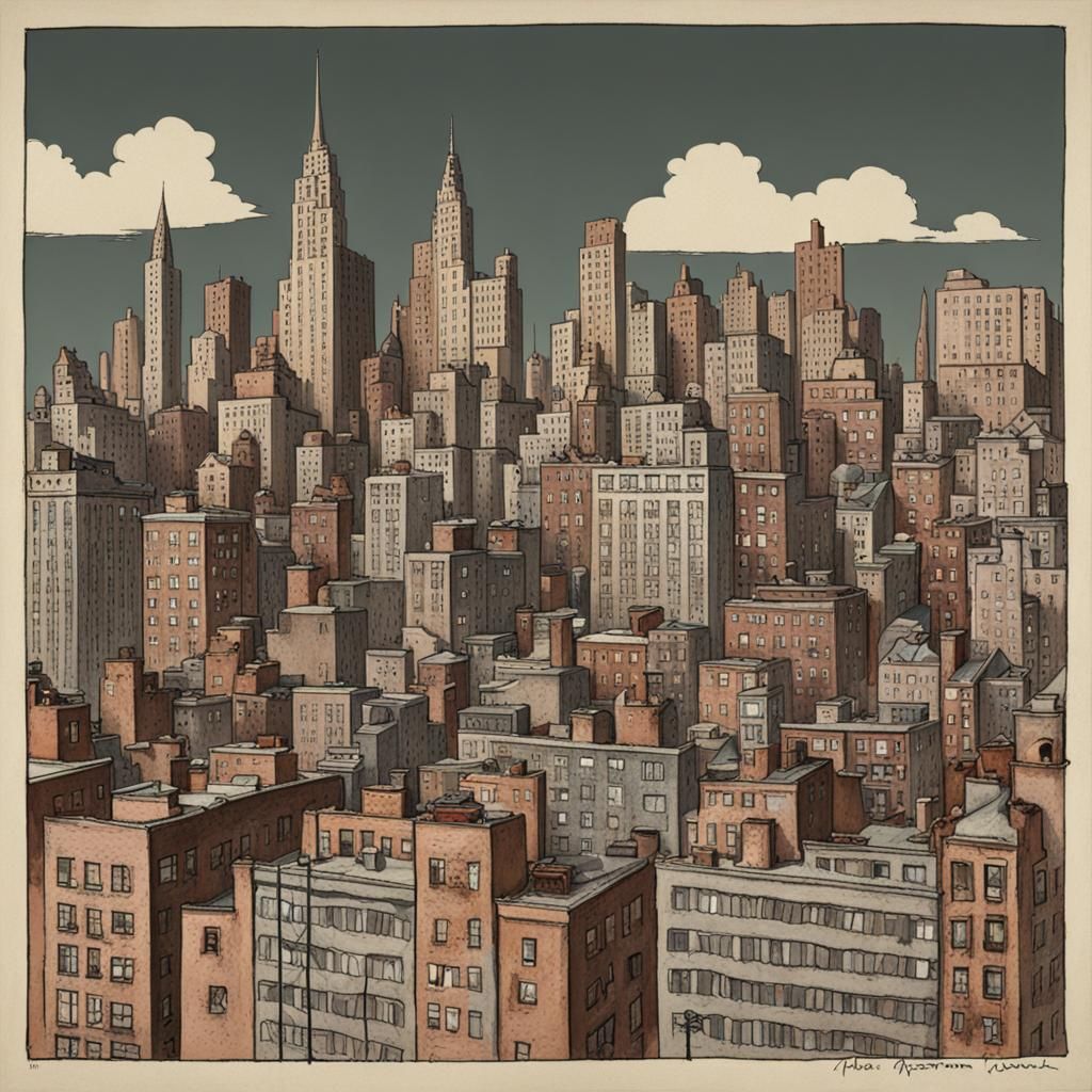 Fabletown Cityscape in New York