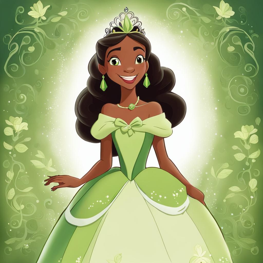 AI Generated Image of Princess Tiana