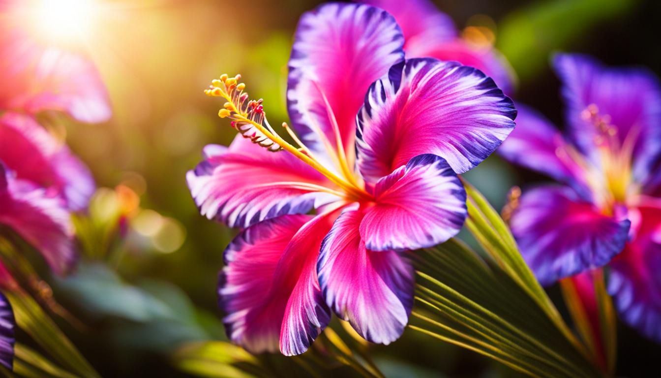 Dazzling Floral Display with Hawaiian Theme