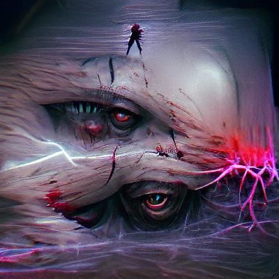 Sinister Trauma in Dark Fantasy Style