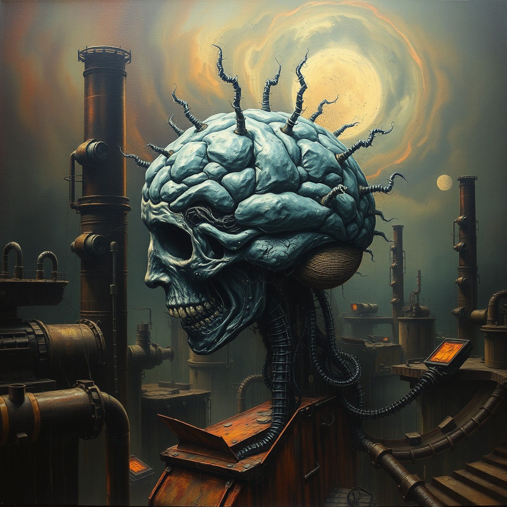 Existential Dread: Mind Disintegration in Biomechanical Land...