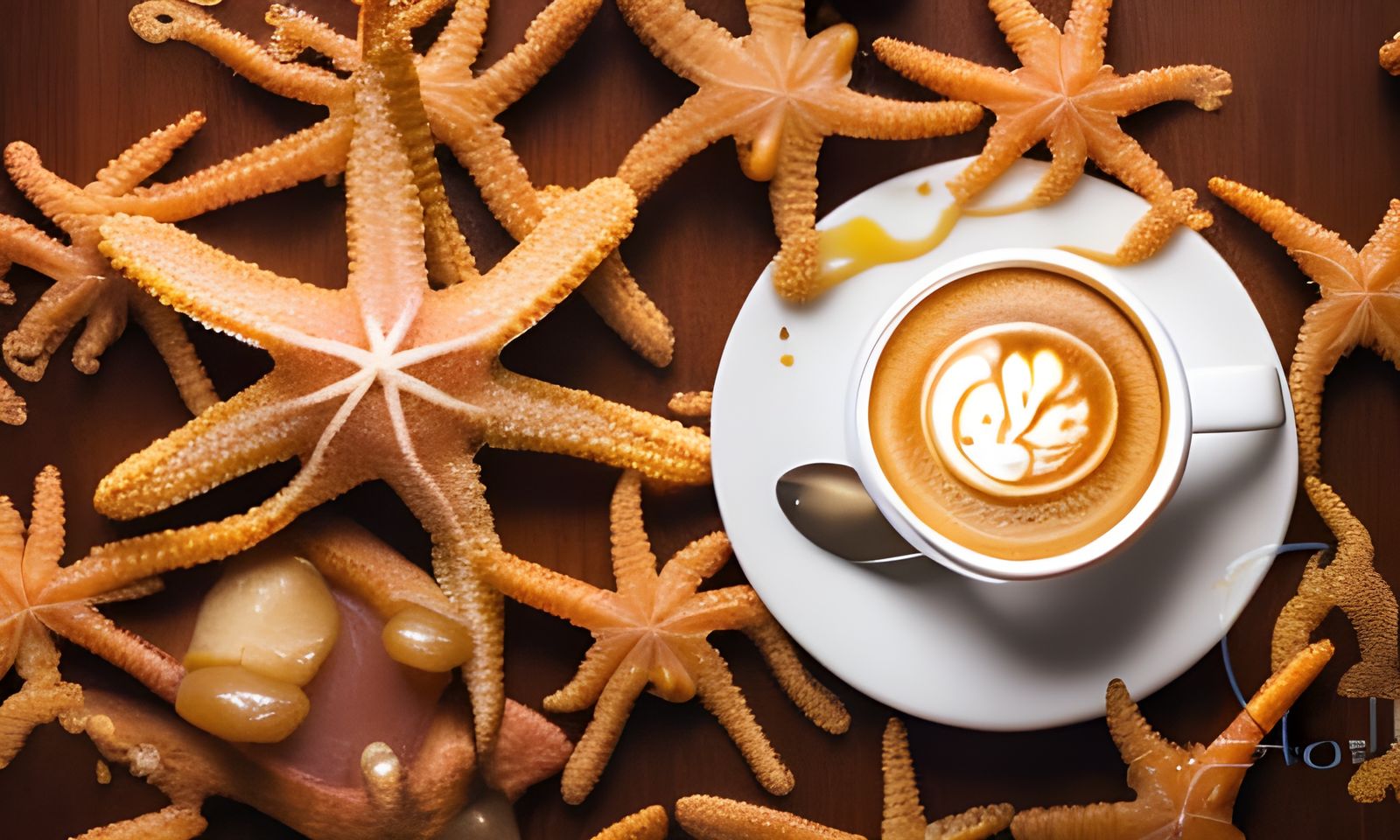 starfish and coffee