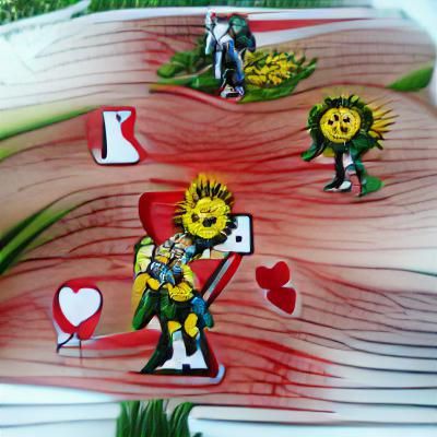 King of Hearts Battles Evil Flora