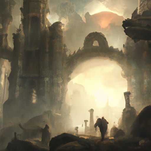 Epic Cinematic Image of EBay