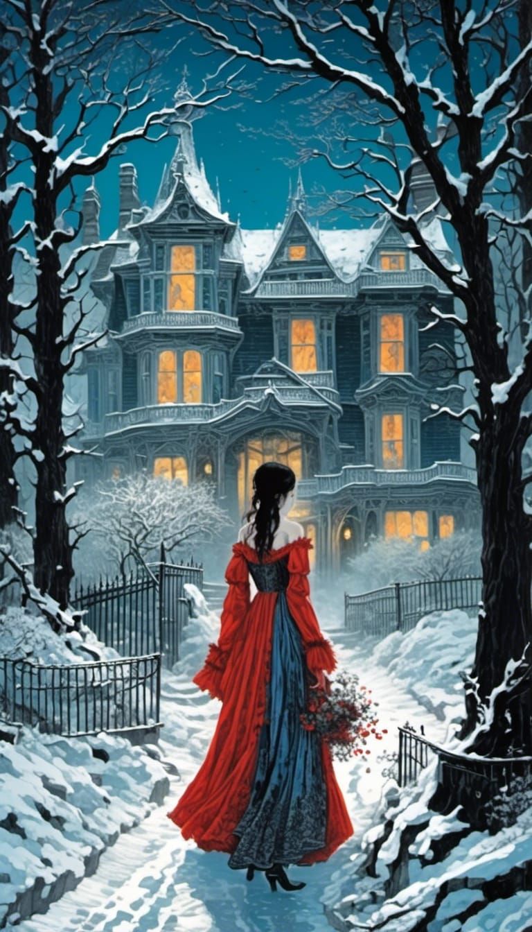 Gothic romance cover winter 1