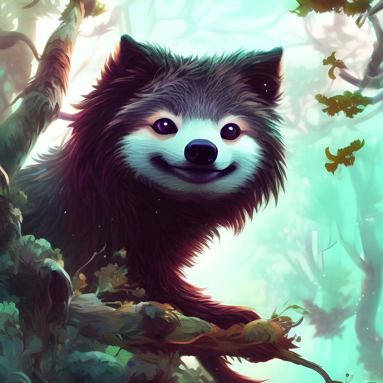 Sloth + wolf hybrid (can you name it?)