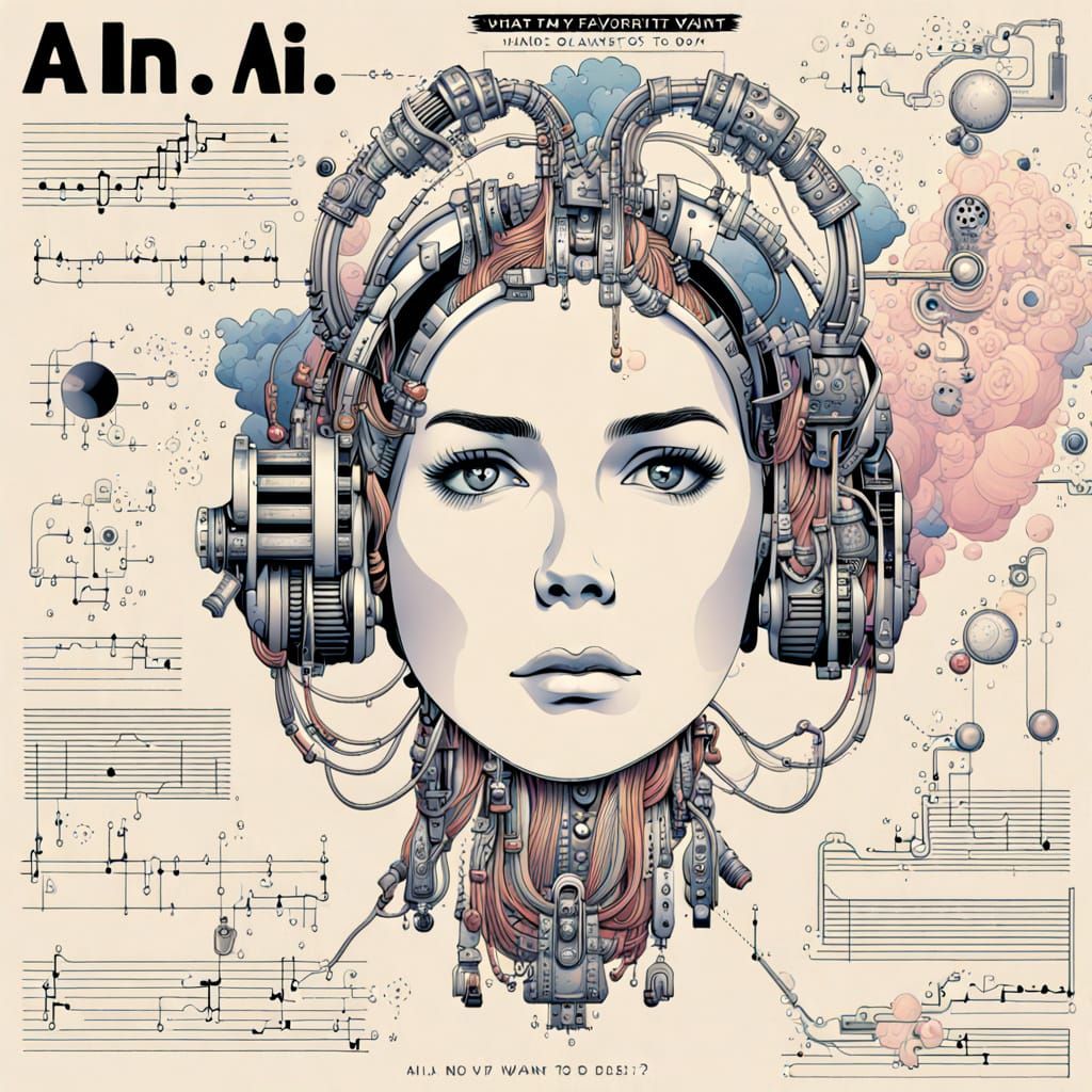 Abstract AI Composition