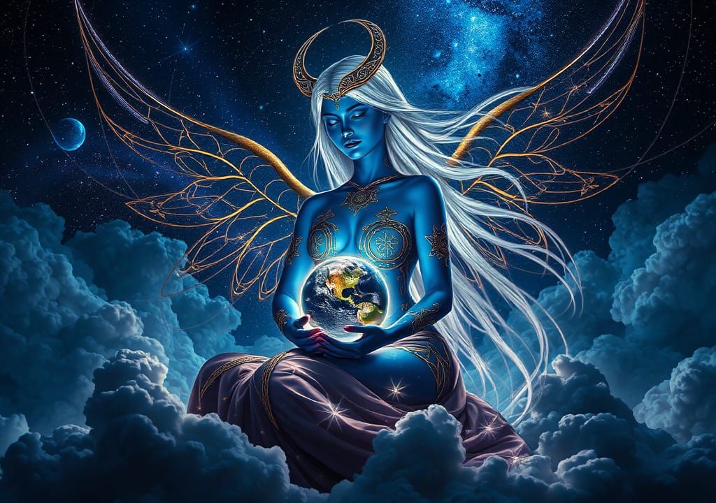 Nyx, Goddess of Night, Cradles Solar System