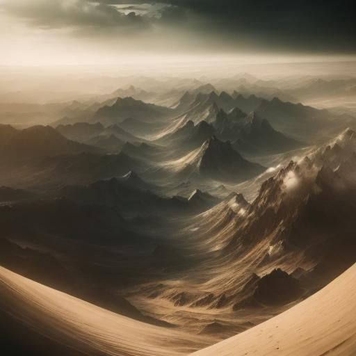 Cinematic Empty Space: A Dramatic Film Still