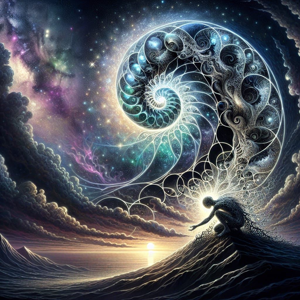 Ethereal Glow of the Lost Star Illuminates Cosmic Ballet