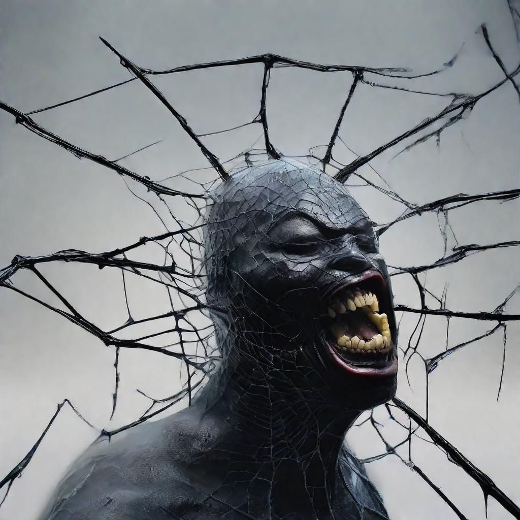 Horrific Mayonnaise Mouth: A Hyperrealistic Nightmare