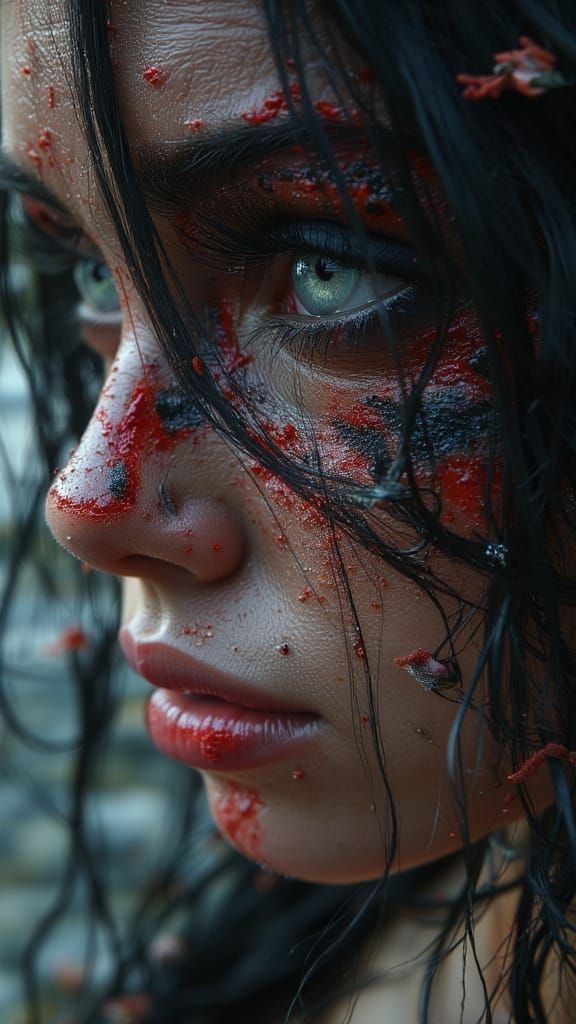 Lady Death and Cry For Dawn Fusion Portrait