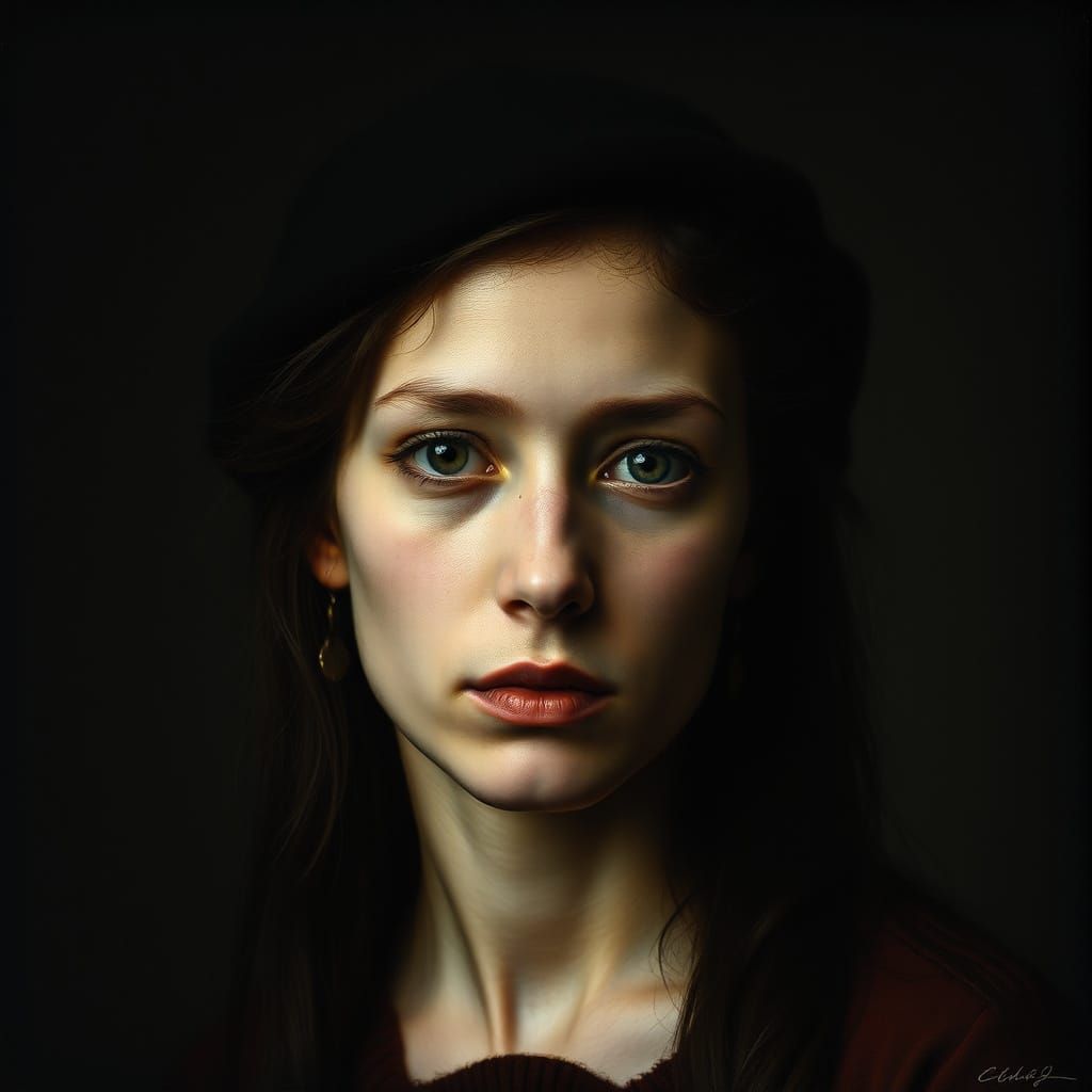 Pinocchio in Dramatic Light