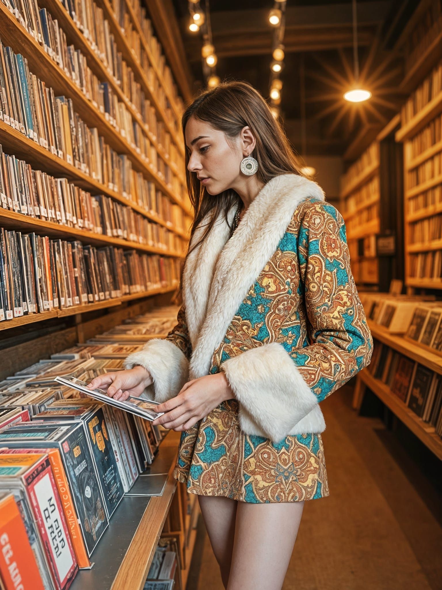Vintage Record Store Chic