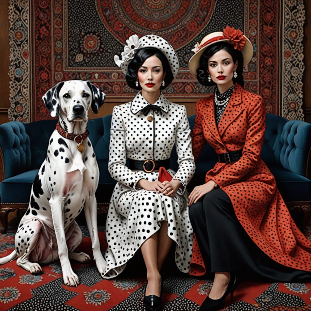 Polka dot challenge.