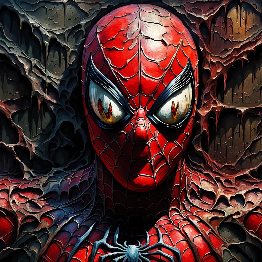 Grotesque Spider-Man: A Decaying Gothic Masterpiece