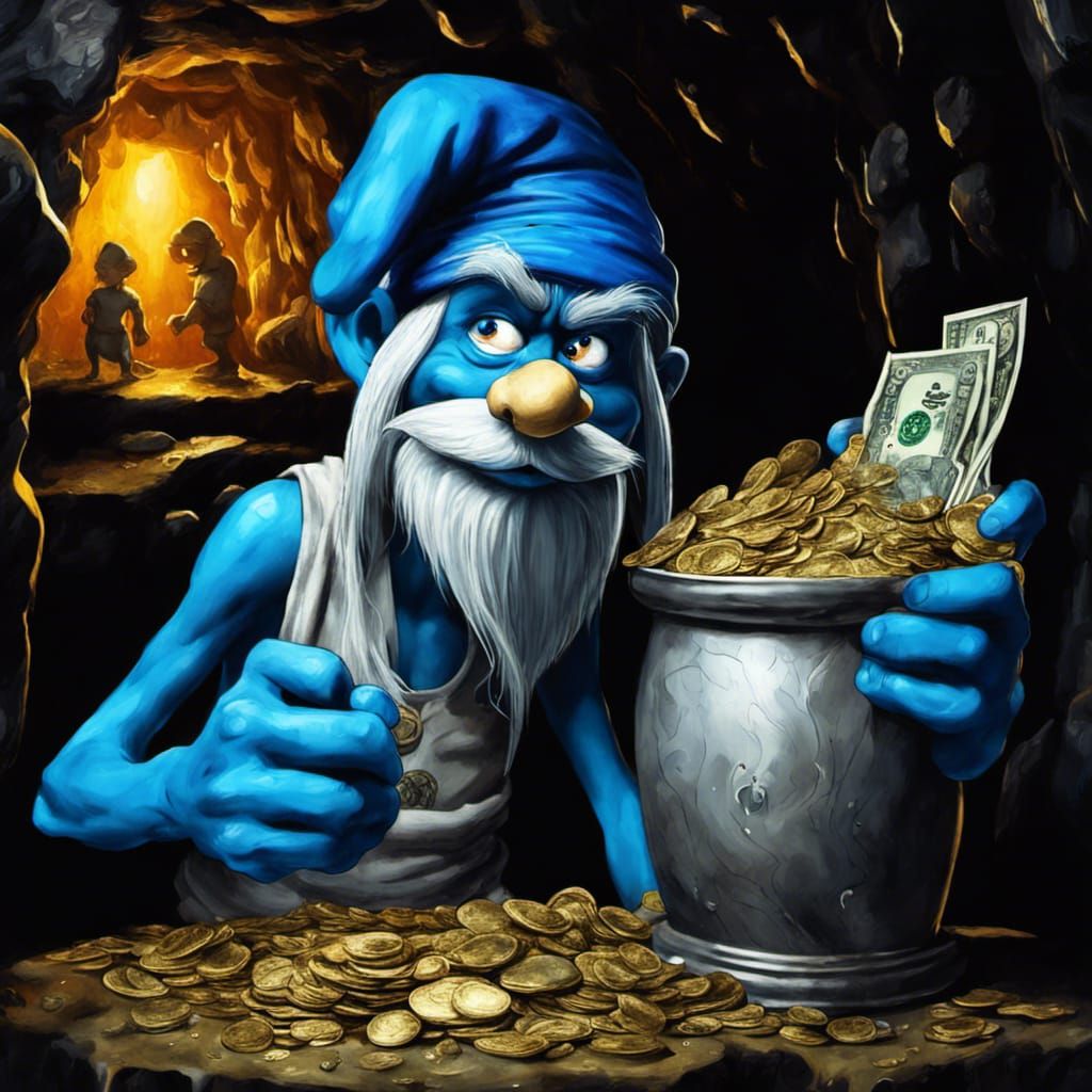 Seven Deadly Smurfs: Avarice