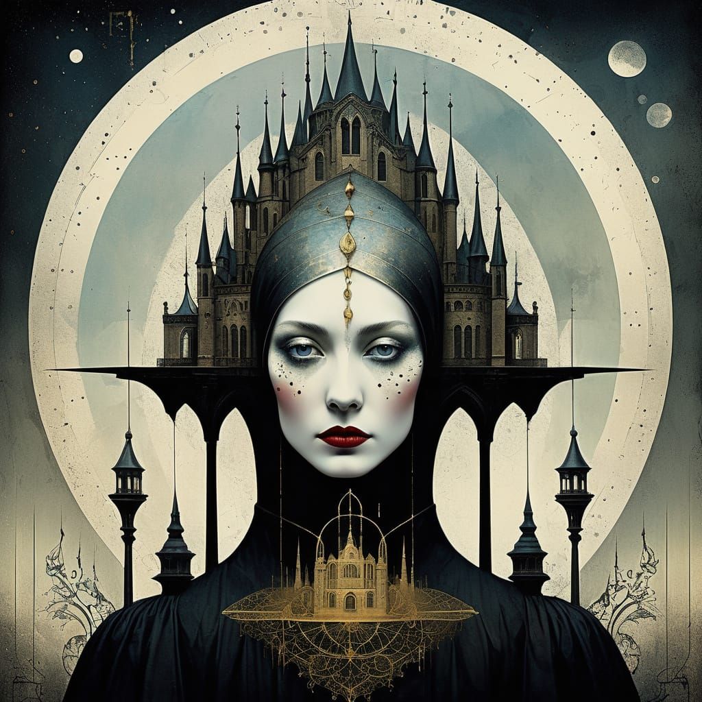 A little gold Castle