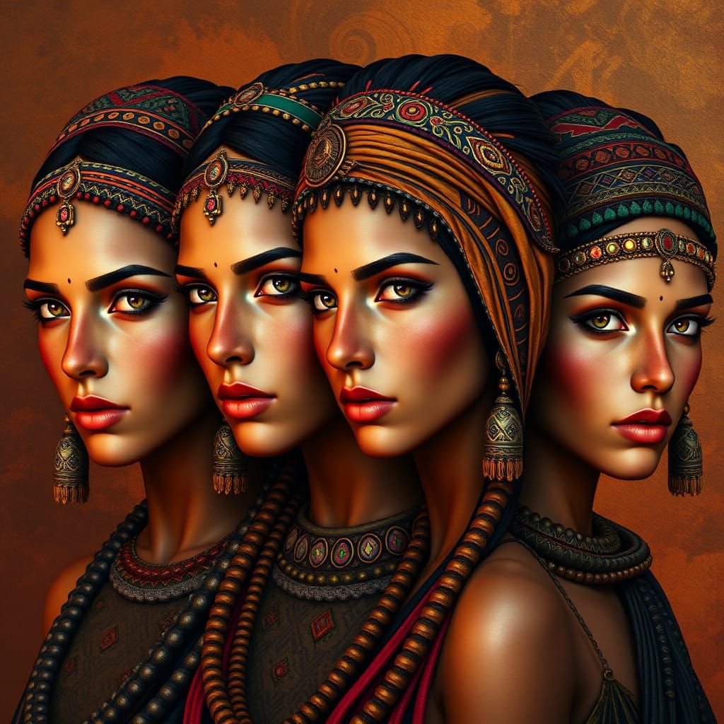 Ancient Beauty in Vibrant Hues