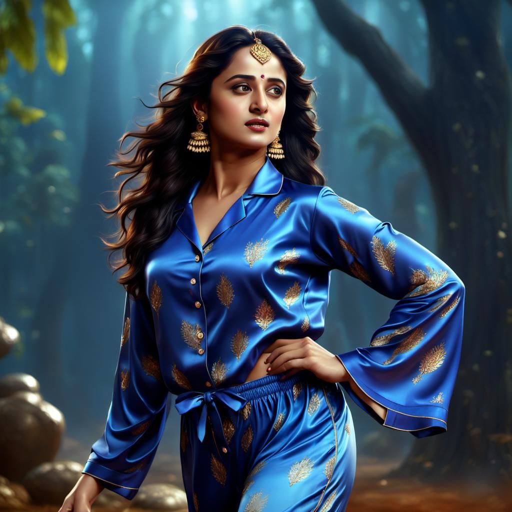 Fantasy Portrait of a Curvy Indian Beauty