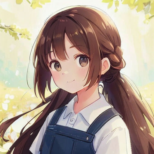 Woman with Ponytail and Asymmetrical Hair