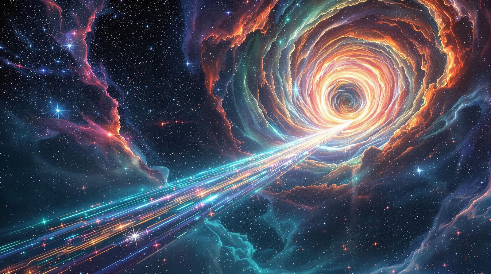 Cosmic Teleportation Portal Connects Two Galaxies