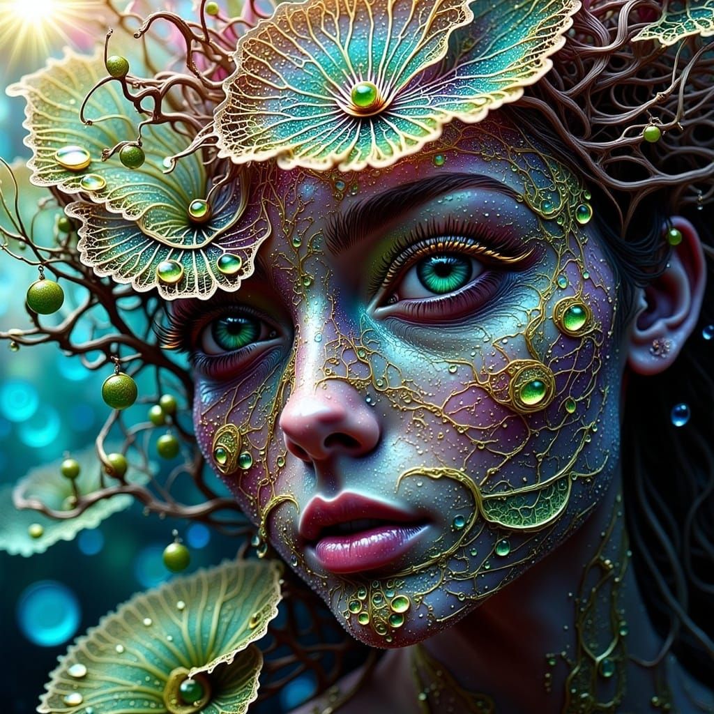 Ethereal Futuristic Cityscape of 2025