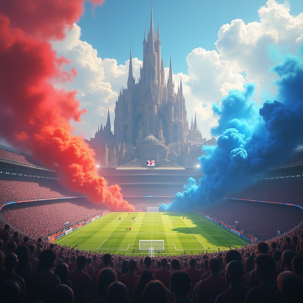Epic Fantasy Soccer Stadium Unveiled