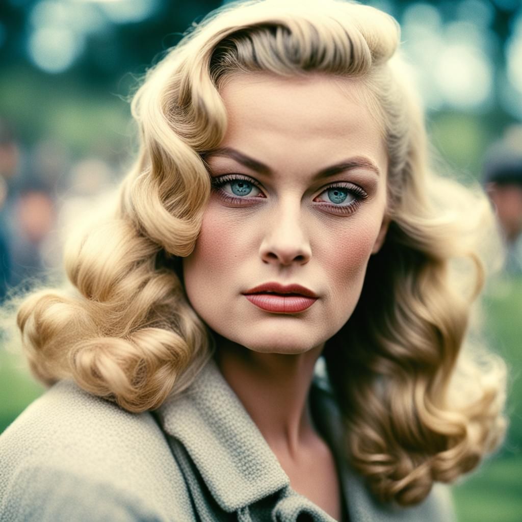 Young Woman Portrait in Caen with Natural Lighting