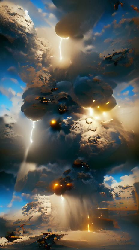 Hyperdetailed War Concept Art in 8K Resolution