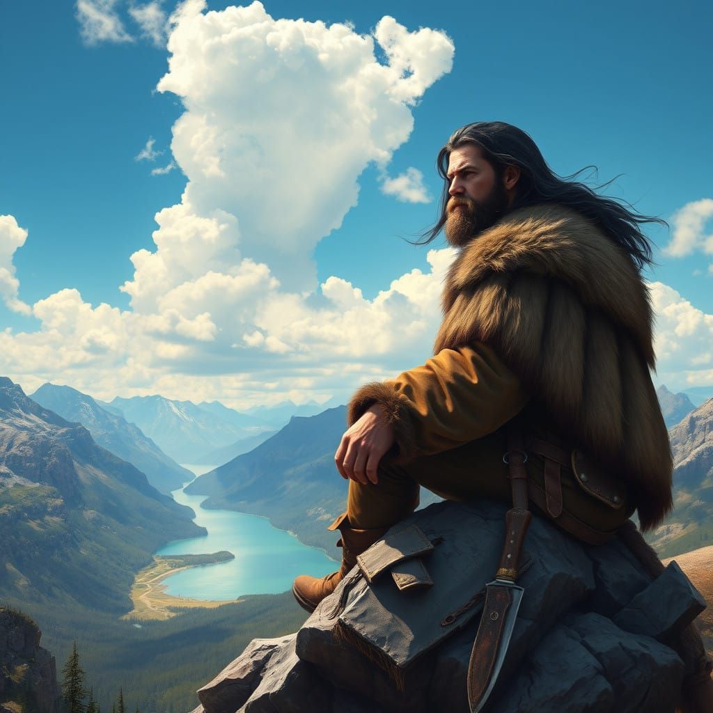 Serene Valley Sentinel in Stolen Moments