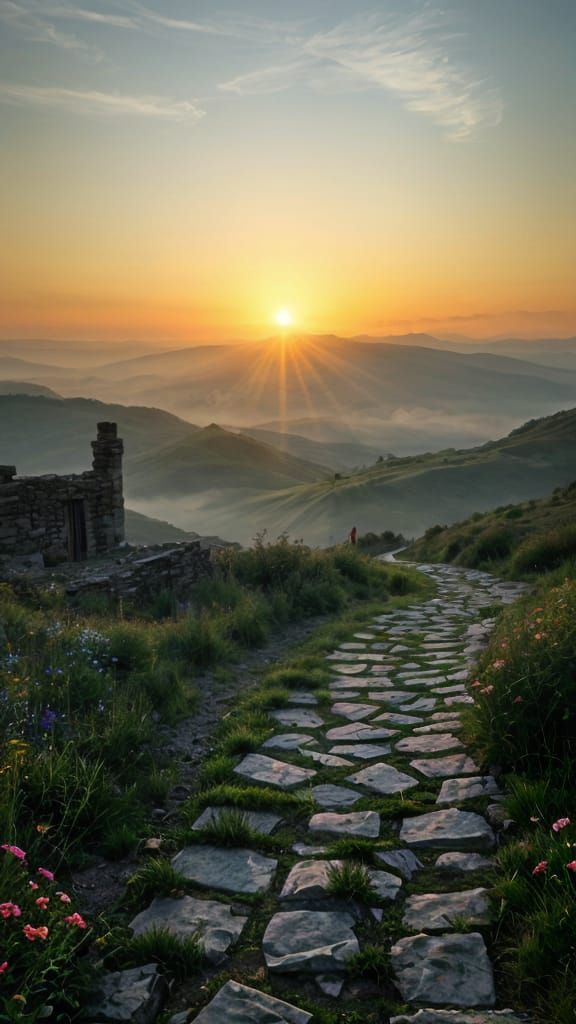 Misty Hills: Ancient Path Through Forgotten Lands