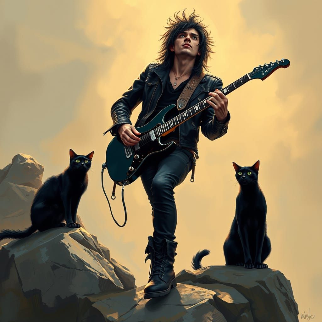 Electric Rockstar Unleashes Music on Wilderness Stage