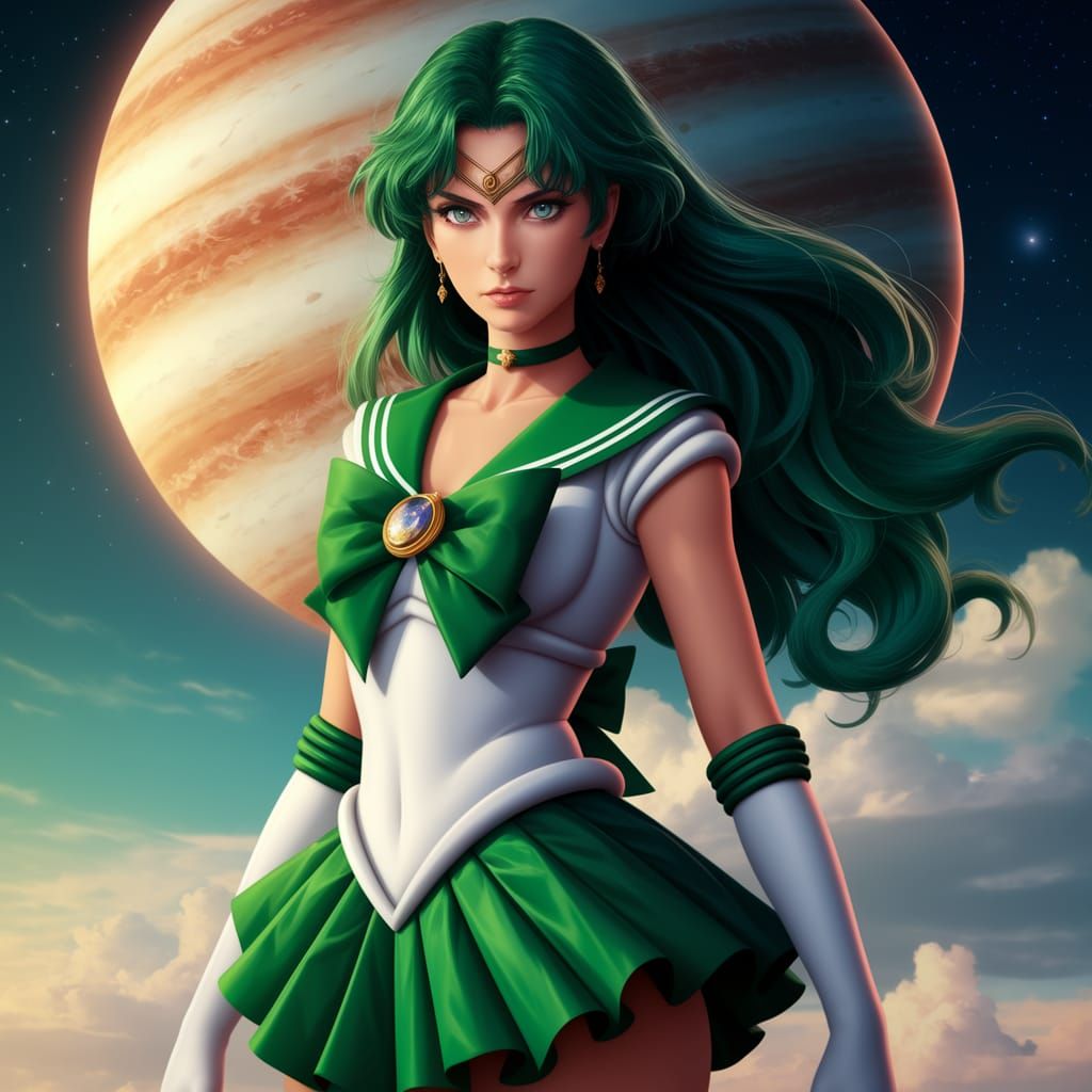 Sailor Jupiter in Cosmic Portrait