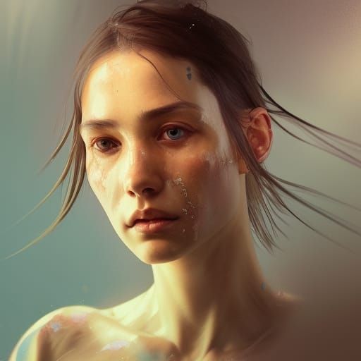 Detailed Portrait of Mental Patient in Unreal Engine