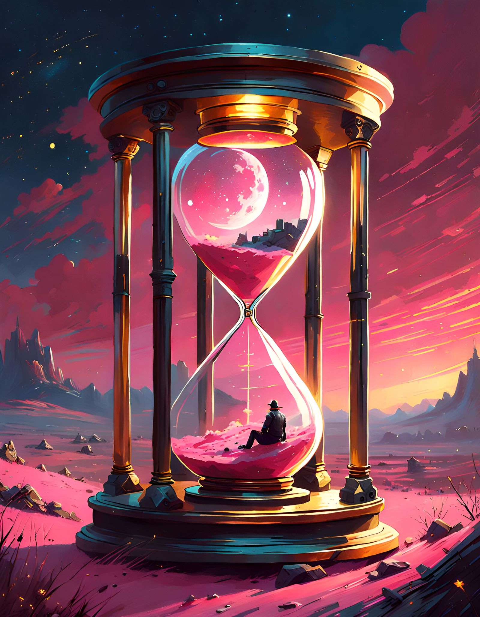 The Illusion of Time: Like Sands Through the Hourglass (Juggernaut XL v5)