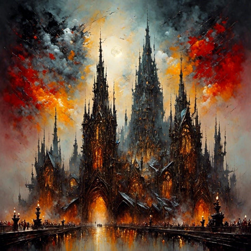 Vibrant Cityscape: A Modern Skyline Panorama