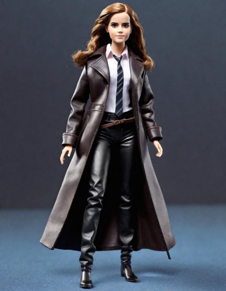 Hermione Granger as a Barbie-Style Doll Figure