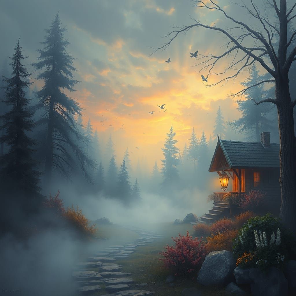 Ethereal Fantasy: Past, Present, and Future in Mist