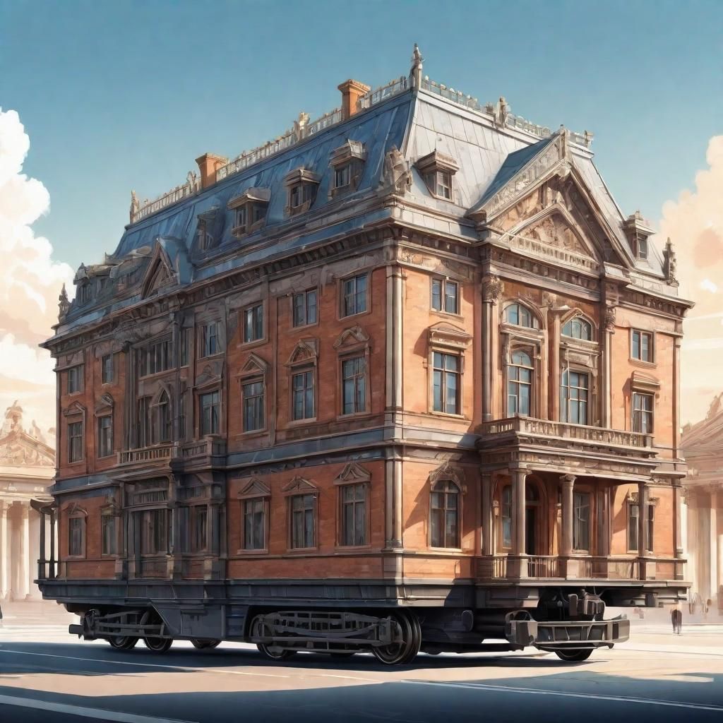 Mobile Architectural Masterwork on Wheels