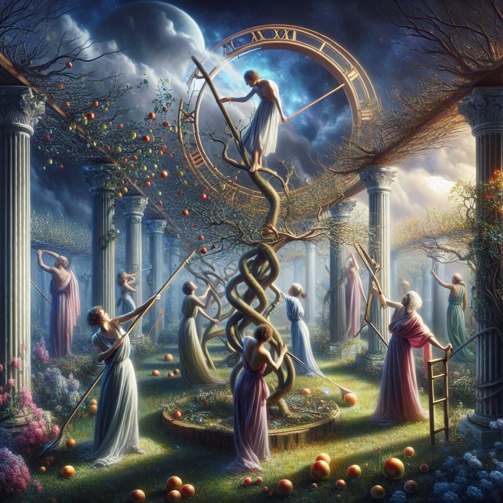 Surreal Time Gardeners Masterfully Prune Probability Branche...