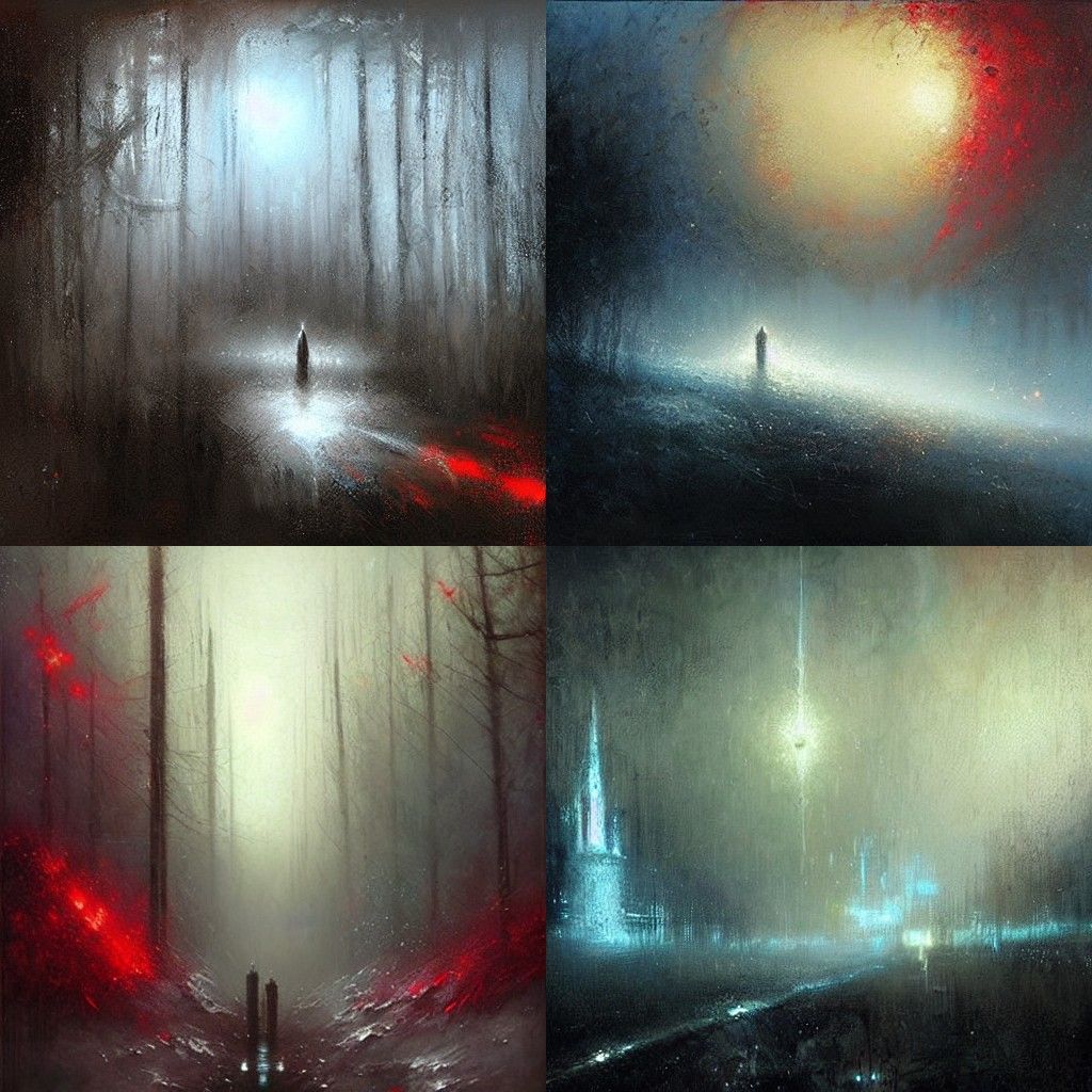 Atmospheric Fantasy Landscape Art