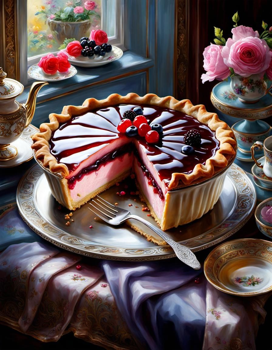 Fruit of the forest pie