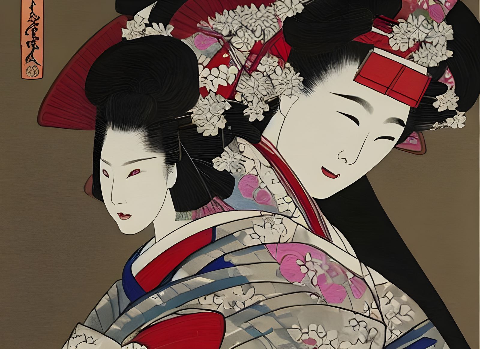 Geisha versus Samurai: A Theatrical Duel